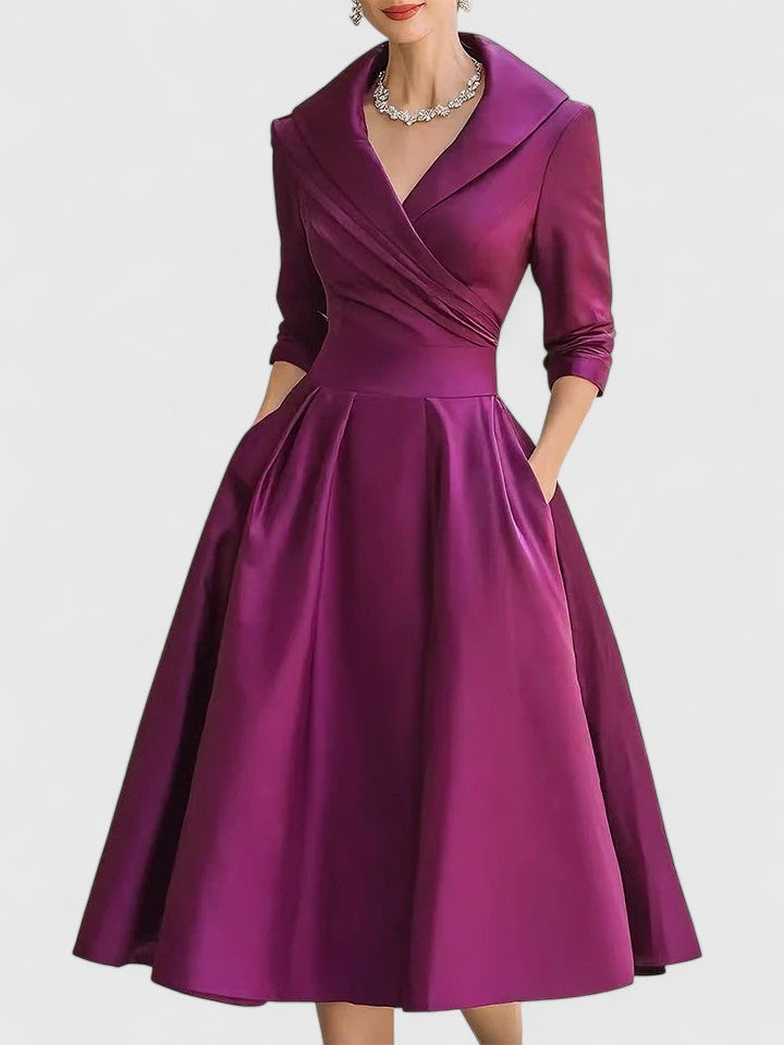 Zyrah | Elegantní Midi Šaty
