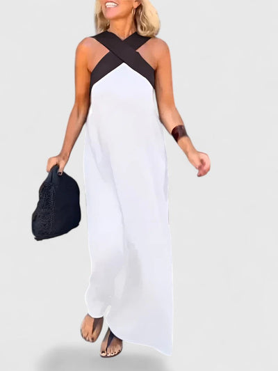 Evangeline™| Elegantní šaty s překříženými zády